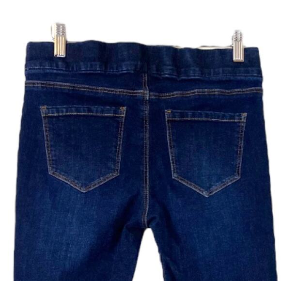 Liverpool Jeans The Denim Legging Skinny Ankle Mid Rise Dark Wash Size 4/27 - Picture 4 of 7